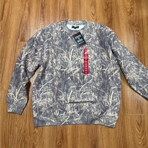 Mine Men's Crewneck Sweater - Gray and Tan